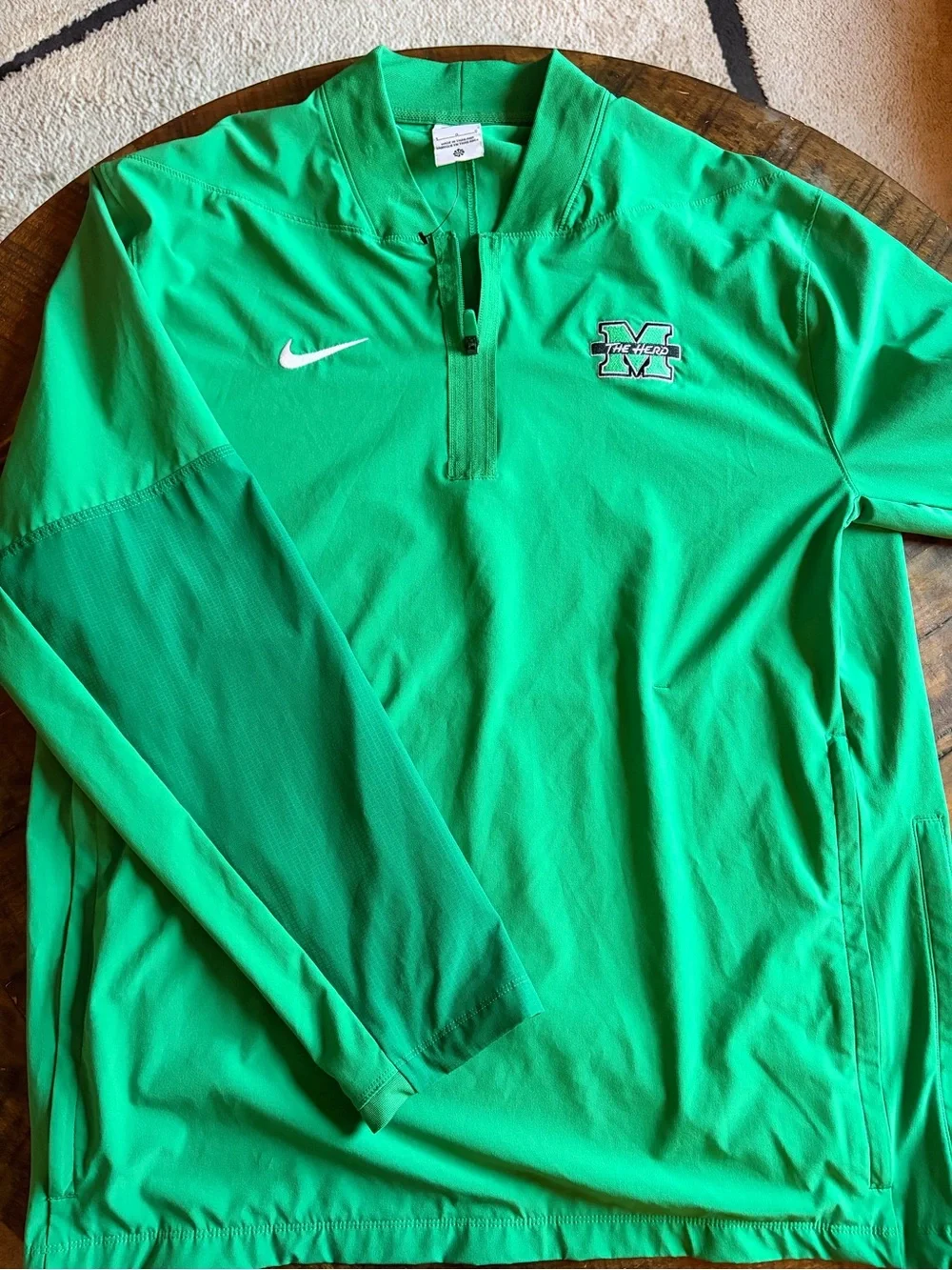 Nike Marshall Thundering Herd Quarter Zip